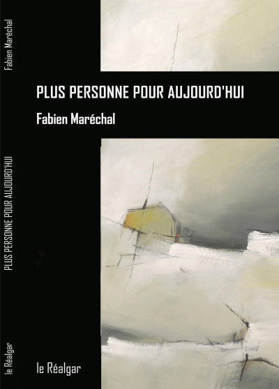 "Plus personne pour aujourd'hui", livre de Fabien Marchal paru aux ditions Le Ralgar : l'histoire d'un homme qui tente de se reconstruire aprs le dcs de sa femme et de son fils dans un accident d'avion.