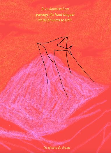 ditions du Drame (Canada) - Je te donnerai un paysage du haut duquel tu ne pourras pas te jeter - Un recueil collectif sur le thme de la sant mentale, paru en 2022.