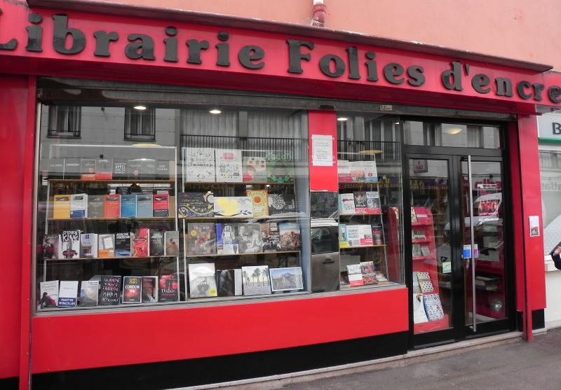 La librairie Folies d'Encre de Gagny