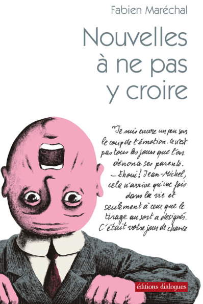 "Jetez-vous sur le premier livre de Fabien Marchal" conseillait Charlie-Hebdo  la sortie de ce recueil entre humour noir, surralisme et posie.