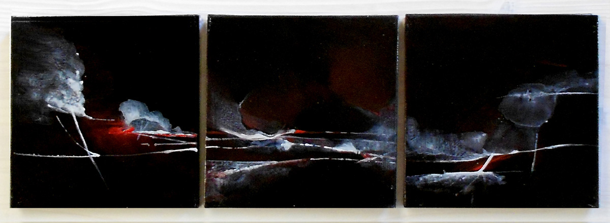 Fabienne Quinsac (peinture contemporaine) : Srie noire 1